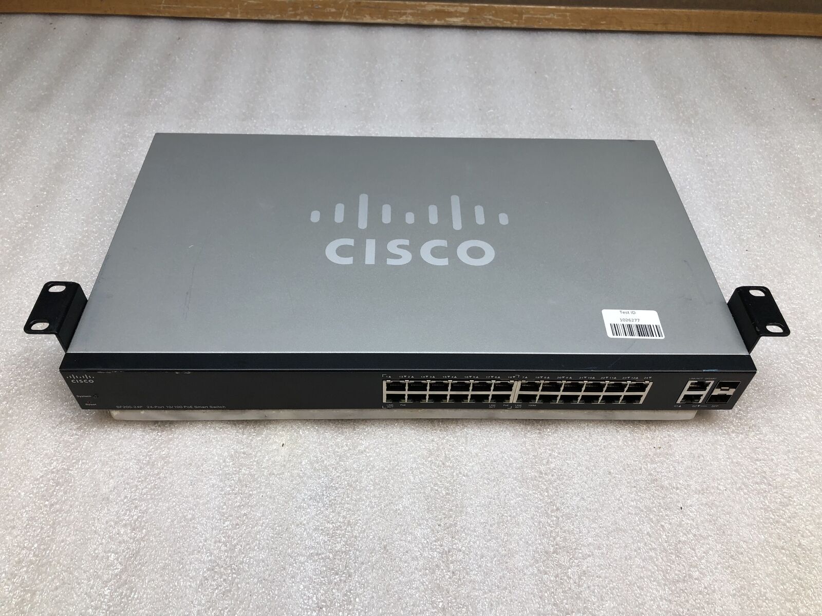 Cisco Small Business SF200-24P 24-Port Managed Ethernet Network Switch