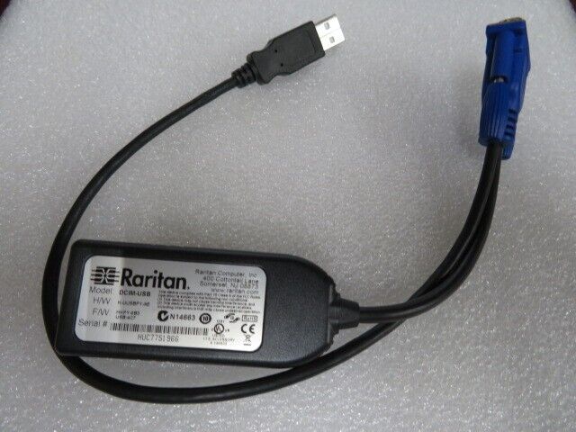 Raritan Dominion DCIM-USB Computer Interface Module KVM extender