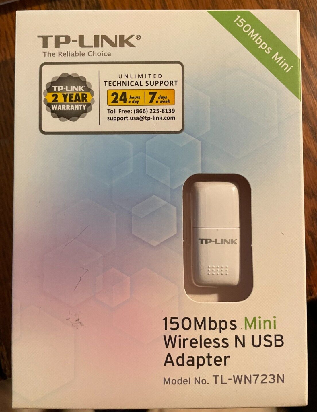 TP-LINK 150Mbps Mini Wireless N USB Adapter #TL-WN723N - NEW IN BOX