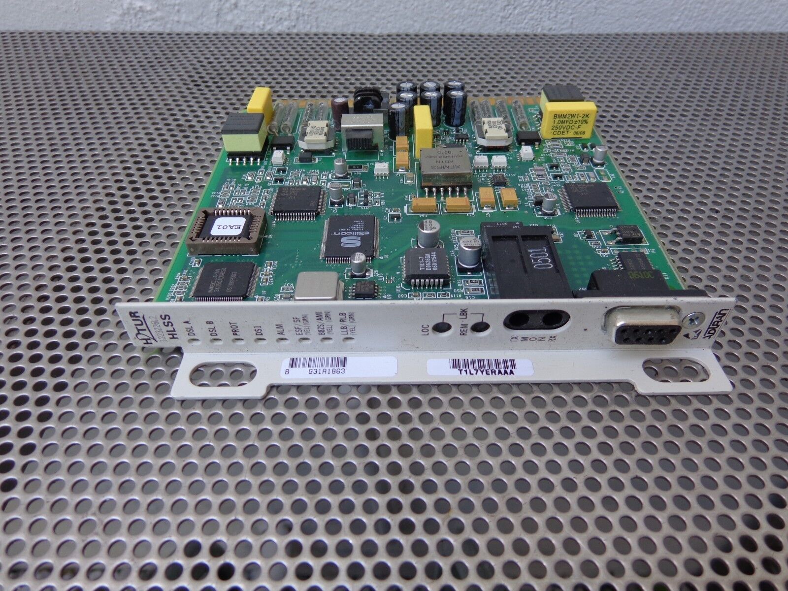 Adtran T200 Hlss 1223226L2 Remote Transceiver Unit Circuit Card 