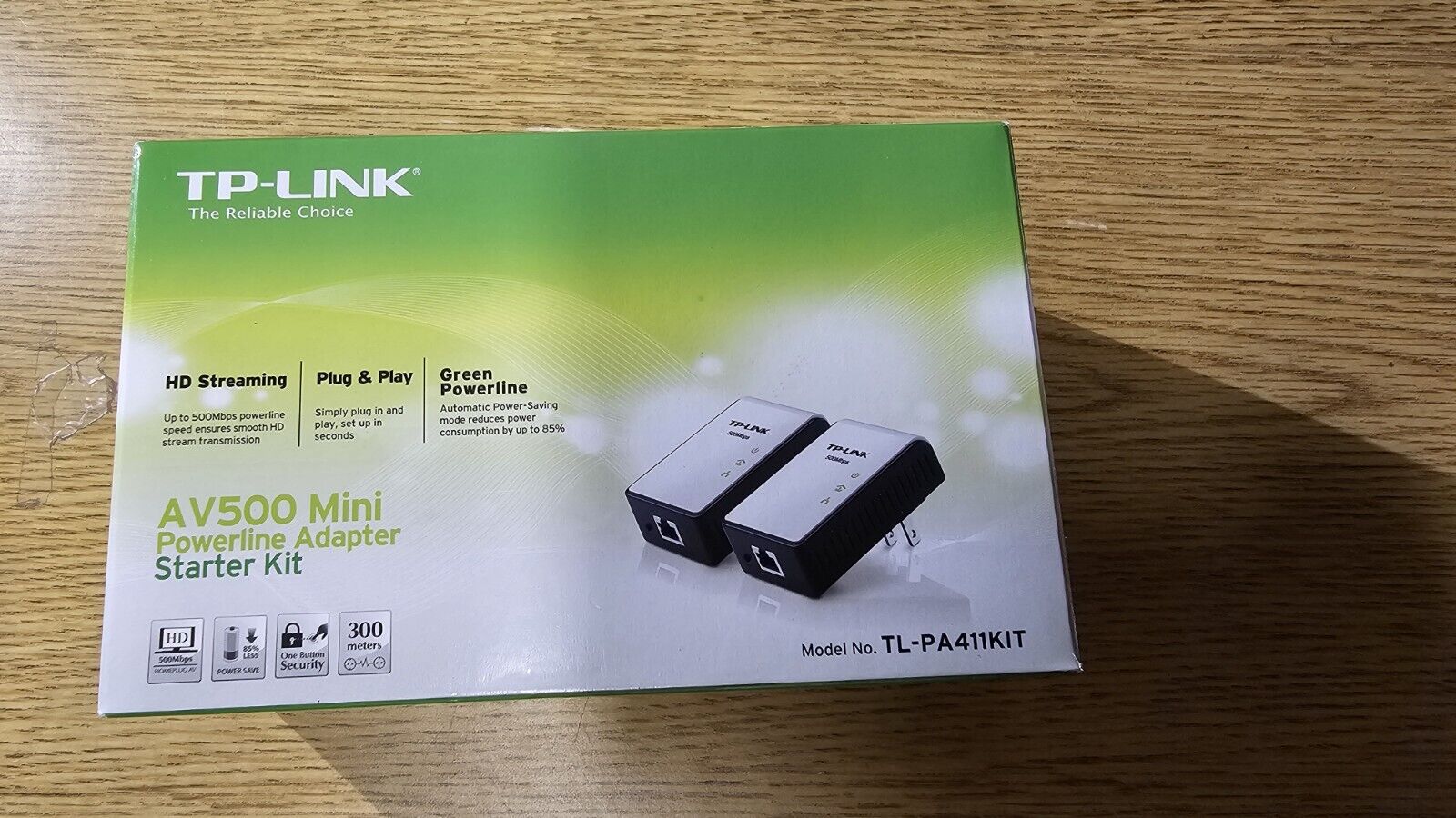 *OPEN BOX* TP-Link AV500 Mini Powerline Adapter Starter Kit
