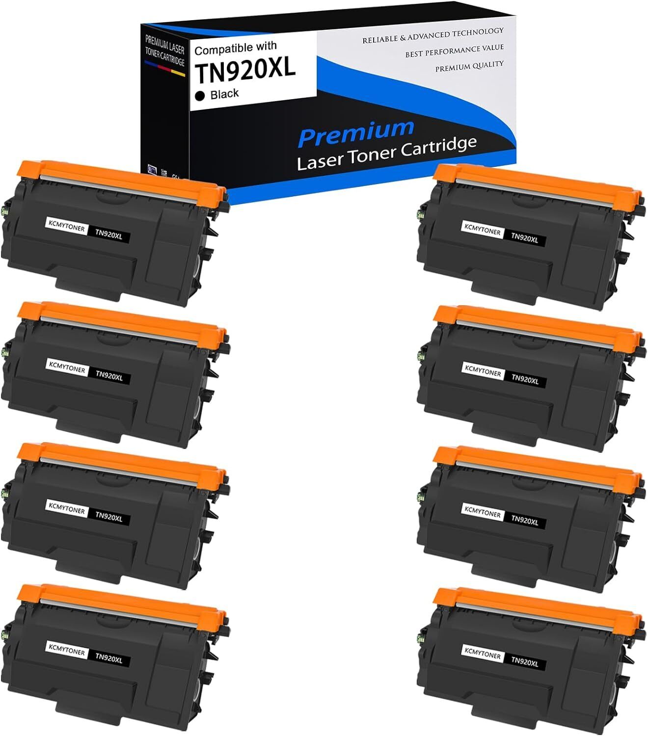 8PK Replacement Brother TN920XL Toner Cartridge for MFCL6810DW L5710DN HLL5210DN