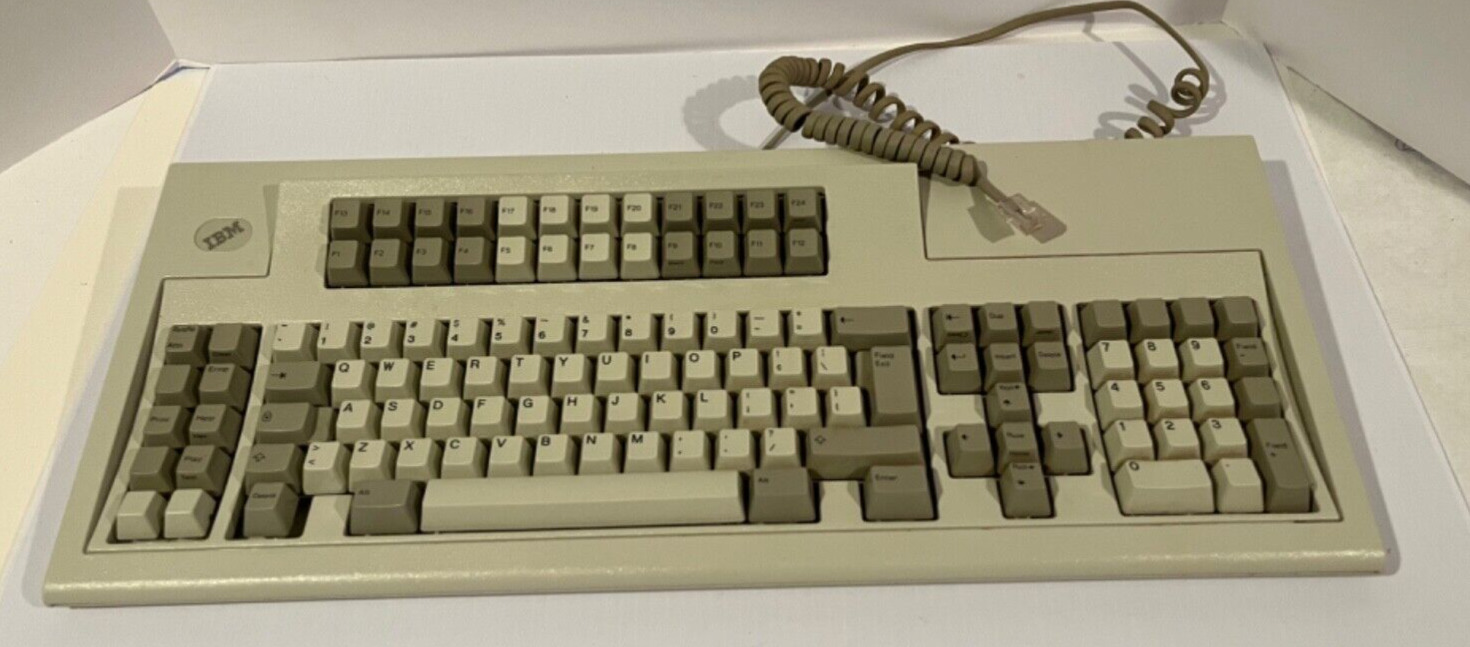 Vintage IBM 1985 Model M  P/N 1395660 IBM 122 Key keyboard See Description