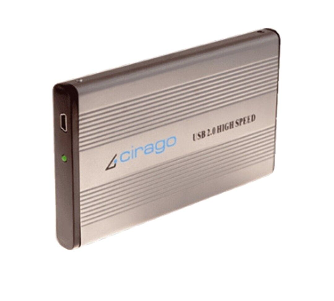 Cirago 300GB Slim External Portable Hard Drive