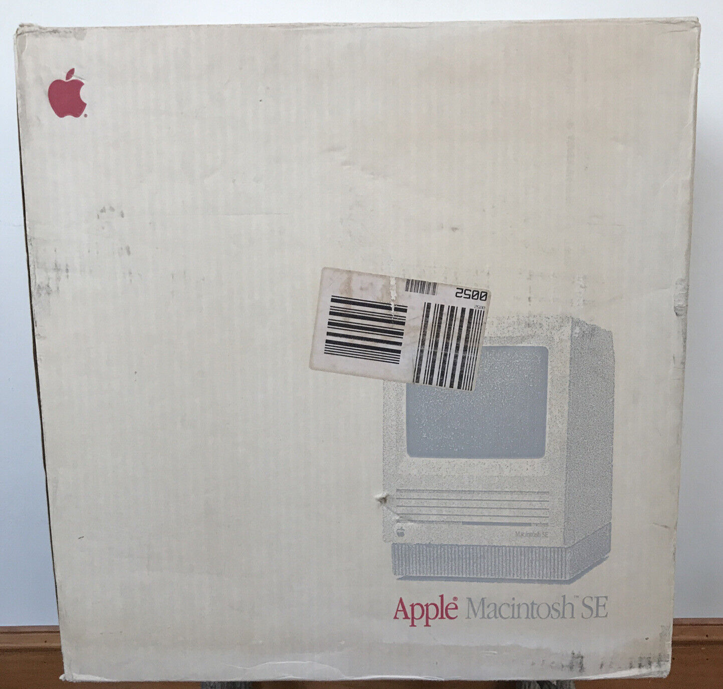 Vintage EMPTY BOX 1986 Apple Macintosh SE Original 19.75\