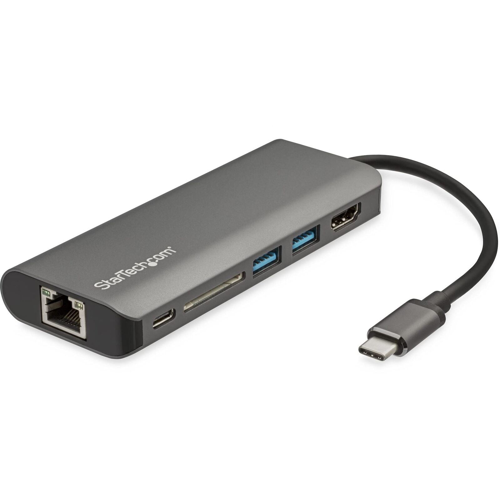 StarTech.com USB C Multiport Adapter - USB-C Travel Dock to 4K HDMI, 3 x USB 3.0