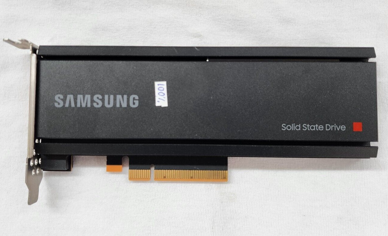 Dell Y7D7D Samsung PM1735 1.6TB HHHL PCIe NVMe MU Solid State Drive SSD