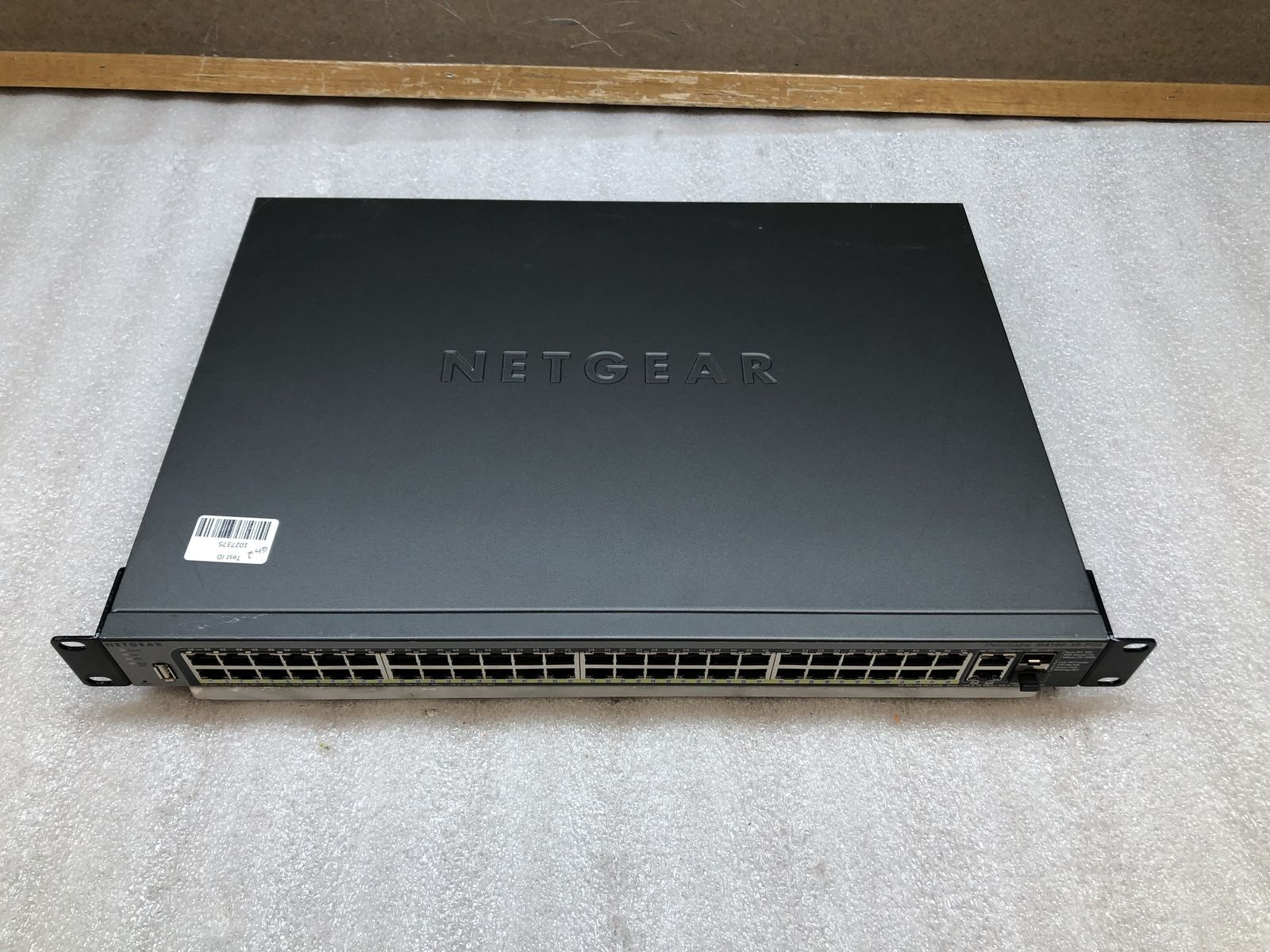 NetGear ProSafe M4100-50-PoE 50-Port Gigabyte Ethernet PoE+ Network Switch