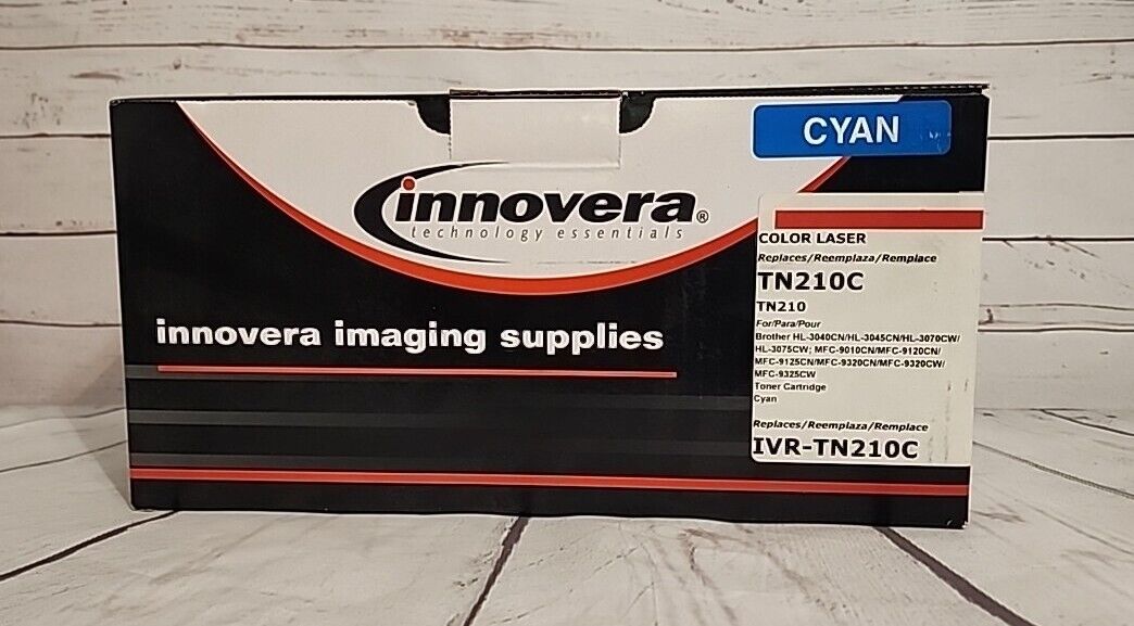 Innovera IVR-TN210C Cyan Toner Replacement for Brother TN210C Color Laser