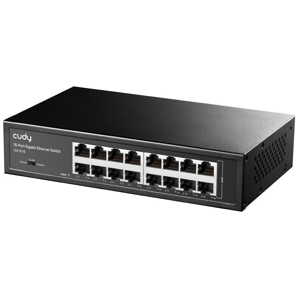 Cudy 16-Port 10/100/1000Mbps Gigabit Ethernet Network Desktop Switch | GS1016