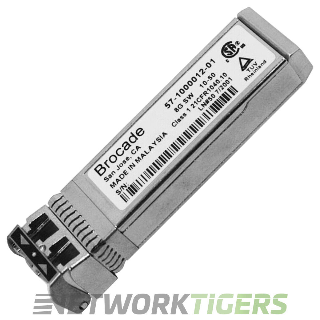 Brocade 57-1000012-01 8G FC SFP+ Fibre Channel Transceiver
