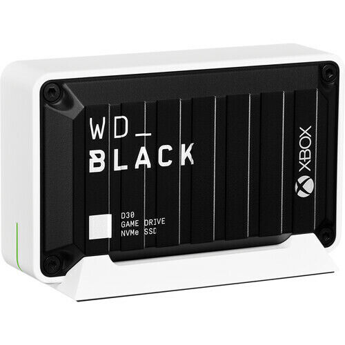 WD_BLACK 500GB D30 Game Drive SSD for Xbox  Portable External Solid State NVME