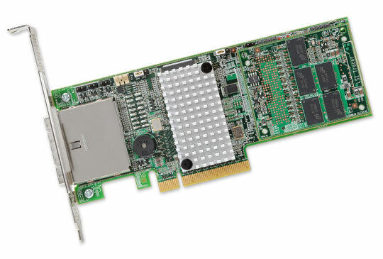 NEW LSI00332 LSI Broadcom Megaraid 9286-8e 8-Port 6Gb/s SATA+SAS RAID Controller