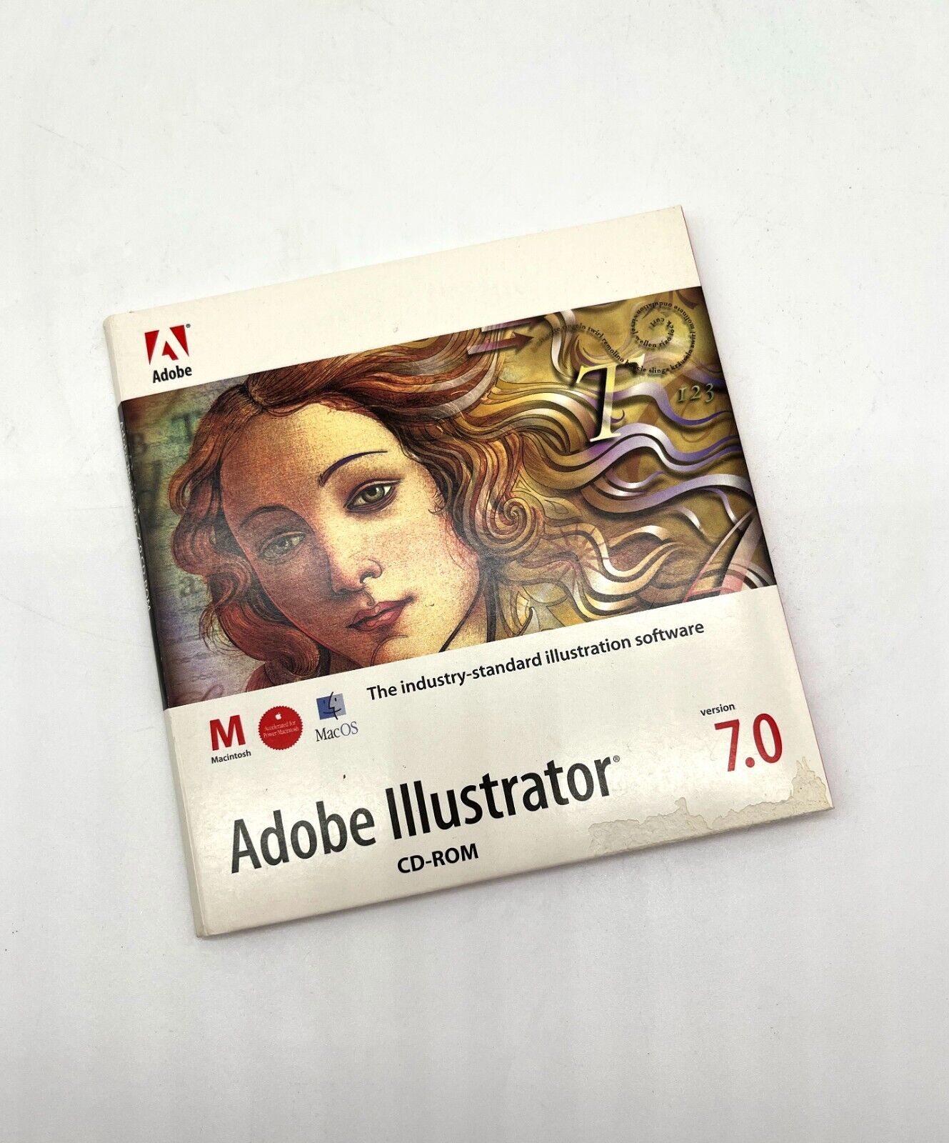 Adobe Illustrator 7 Macintosh Version Computer Software Serial Number
