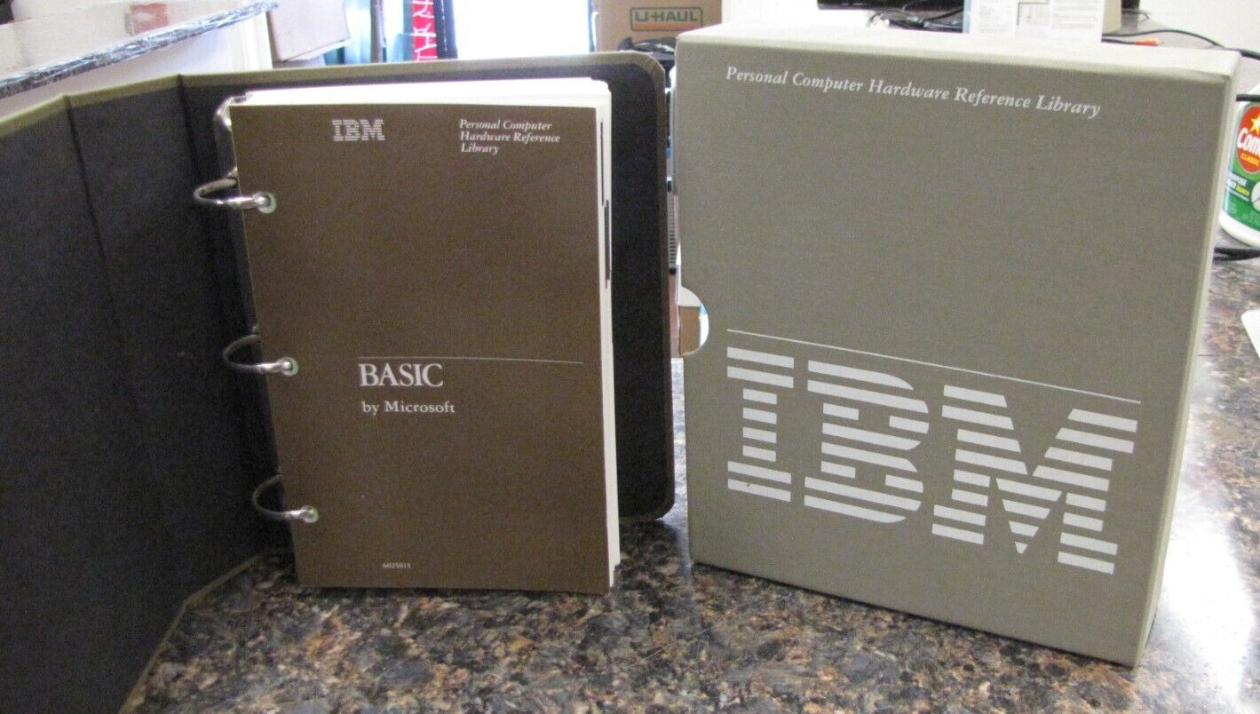 Vintage IBM 6025010 Basic Personal Computer Hardware Reference Library (QTY)