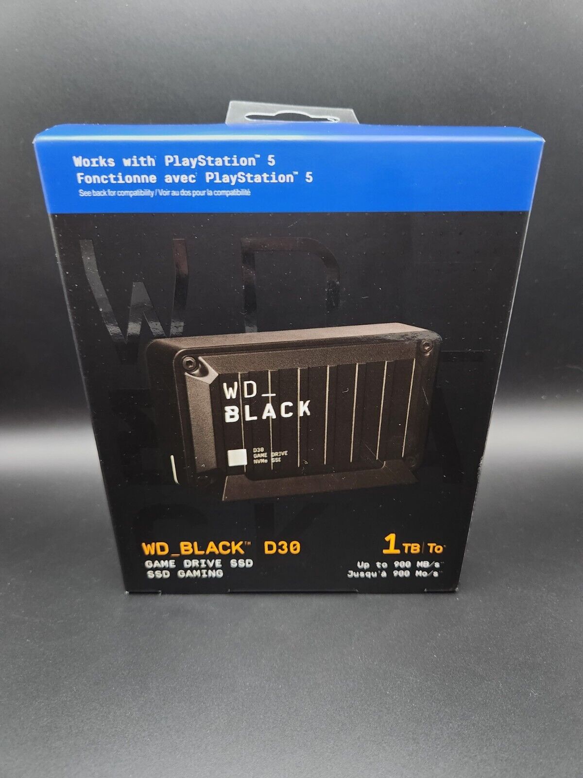 ✅ WD Black D30 1TB Portable External USB SSD - NEW