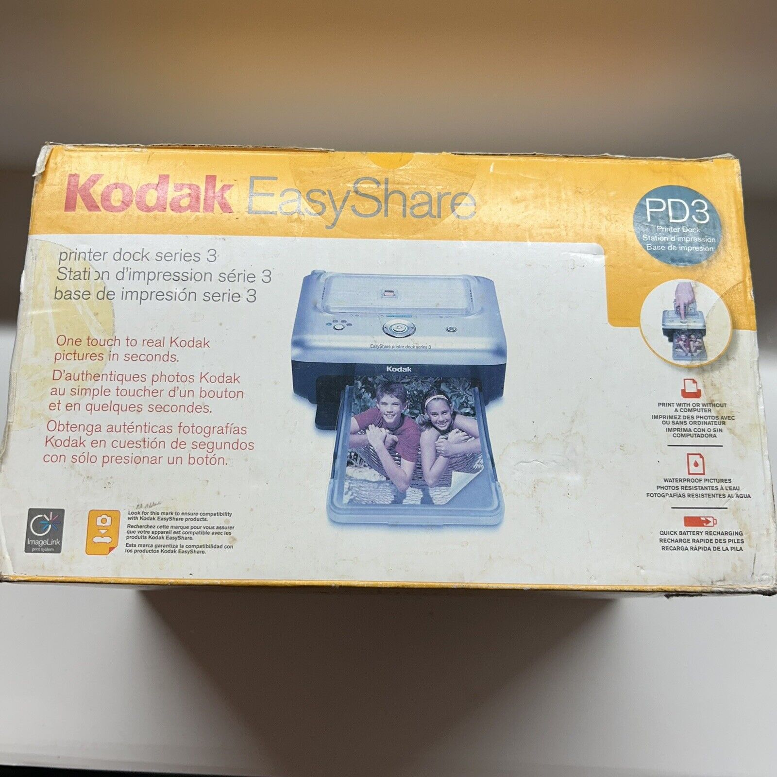 Kodak EasyShare Digital Photo Thermal Printer Dock Station plus 250+ Photo Paper