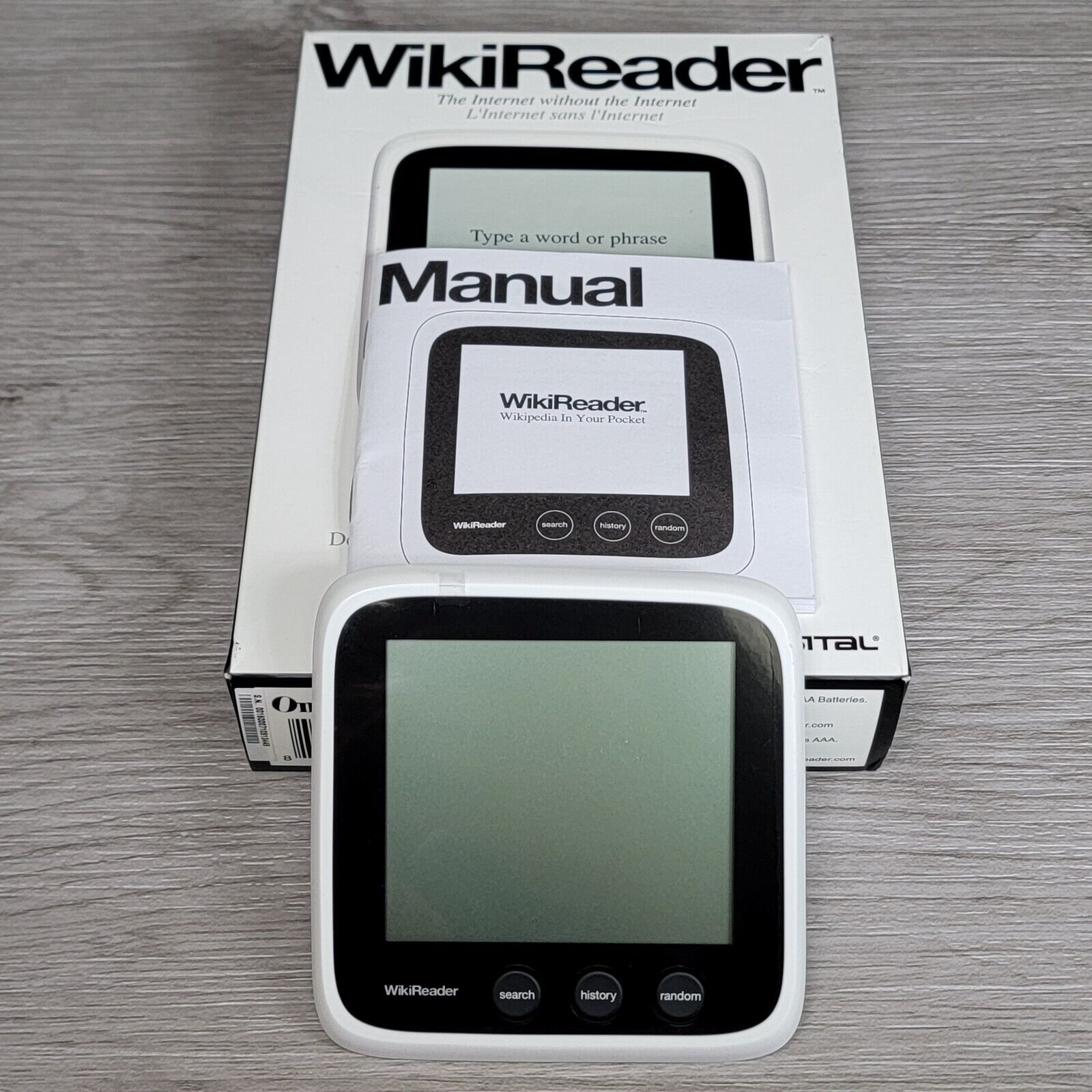 Pandigital WikiReader Offline Wikipedia Preloaded SD 