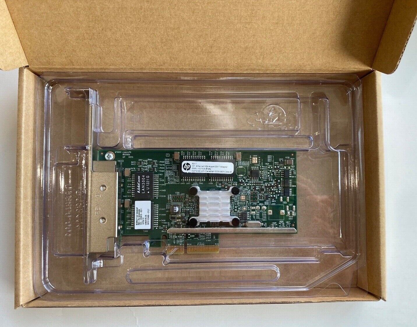 HP ETHERNET 1GB 4-Port 331T ADAPTER NETWORK CARD 649871-001