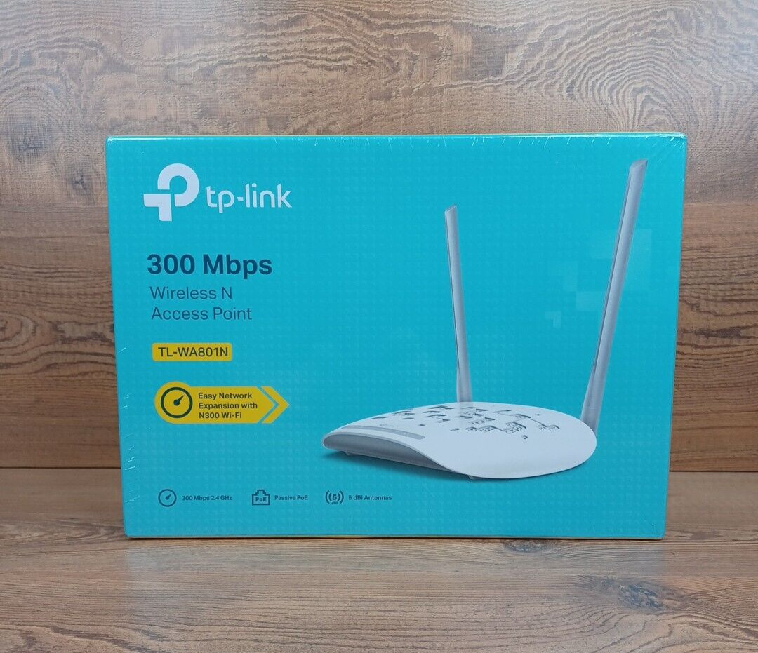 TP-LINK TL-WA801ND 300Mbps 2.4GHz Wireless N Access Point - White