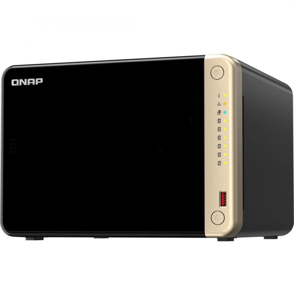 Qnap TS-664-8G-US Ts-664 6-bay High-performance Desktop Nas. Intel 4c/4t
