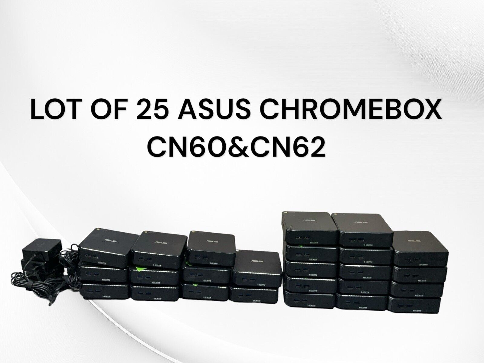 LOT OF 25X ASUS CHROMEBOX CN60&CN62 MINI CHROME OS COMPUTER PC