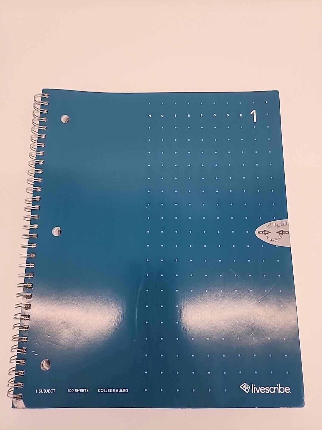 New, Sealed Livescribe 8.5 x 11 Single Subject Notebook 100 Sheet Notebook #1