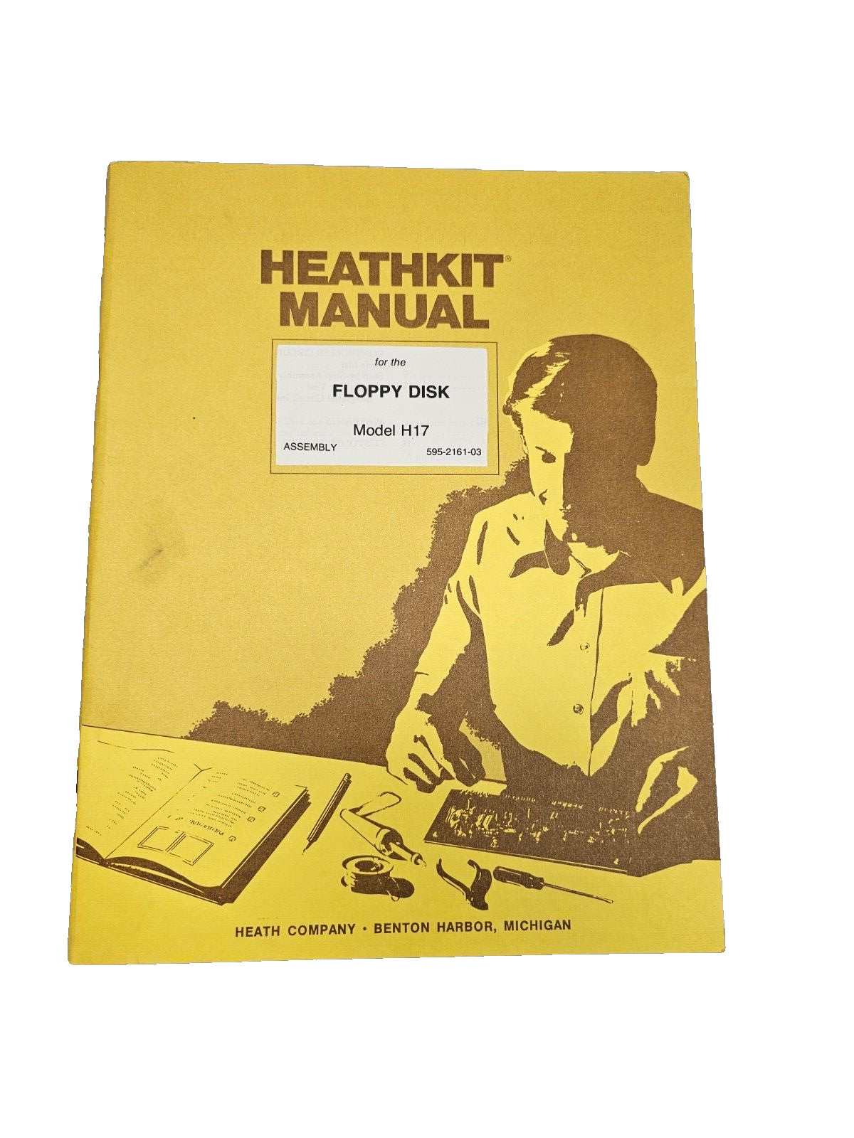 Vintage 70's Heathkit Manual for Floppy Disk H16 595-2161-03