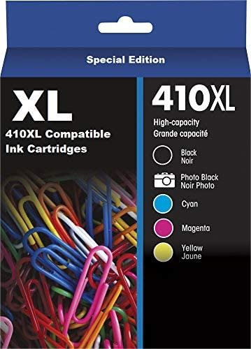 5 PK 410XL Ink Cartridges For Epson XP-830 XP-630 XP-7100 XP-635 XP-640 Printer