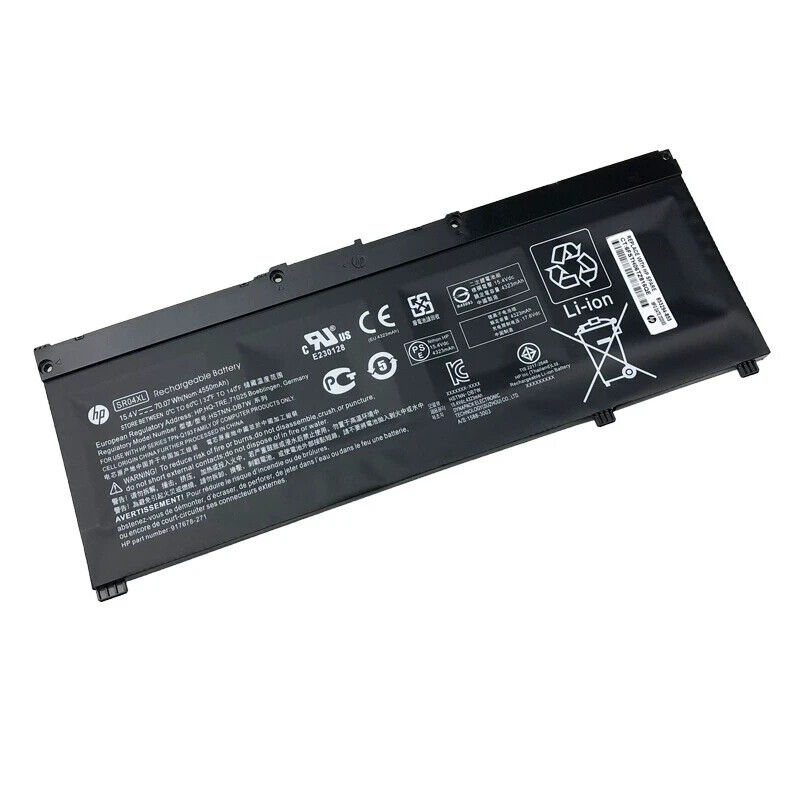Genuine SR04XL Battery for HP Omen 15-CE 15-DC TPN-Q193 Q194 C133 HSTNN-DB7W NEW