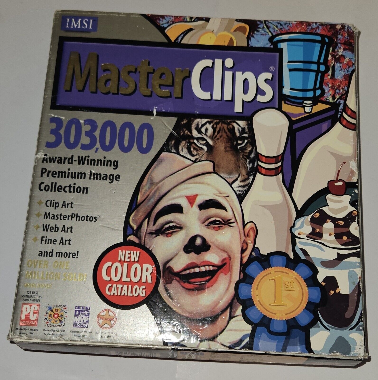 Master Clips Book And 20 CD set, 303,000 Design Guide Image Catalog