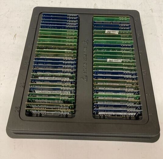 Lot of 50 Mixed Manufacturer 4GB DDR3L SO-DIMM laptop RAM