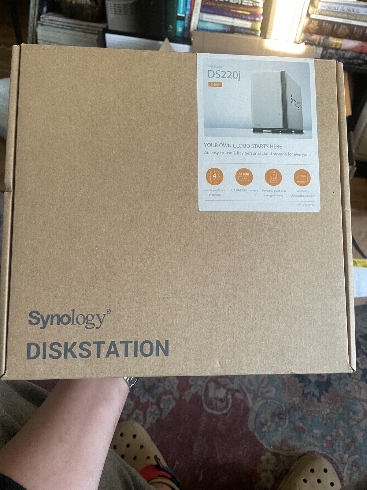 Synology DS220J 2 Bay NAS DiskStation (BRAND NEW SHIPS TODAY)