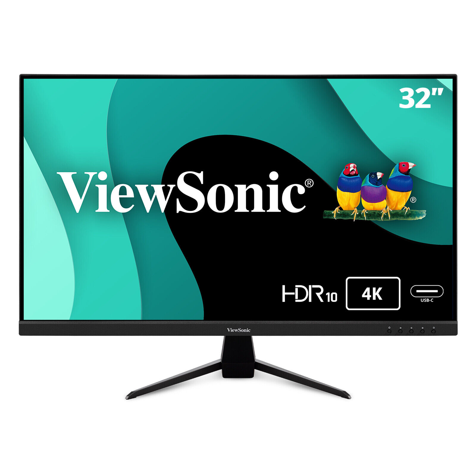 ViewSonic VX3267U-4K 4K UHD 32 Inch IPS Monitor with 65W USB C