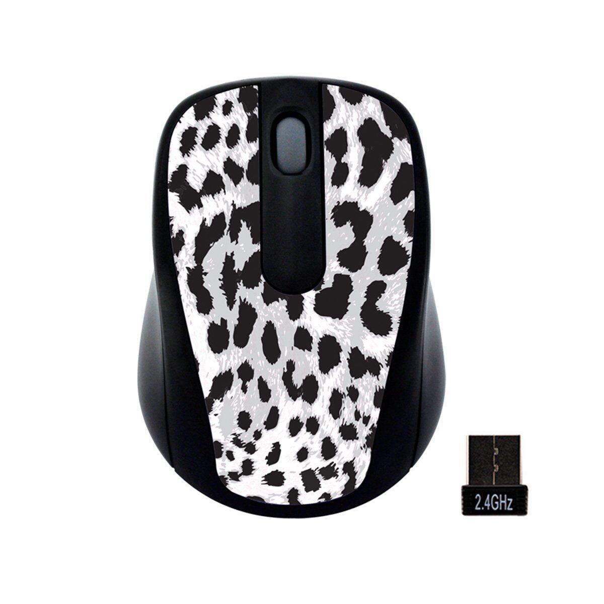 Gear Head Wireless Optical Nano Mouse for PC and Mac Snow Leopard MP2120SNL