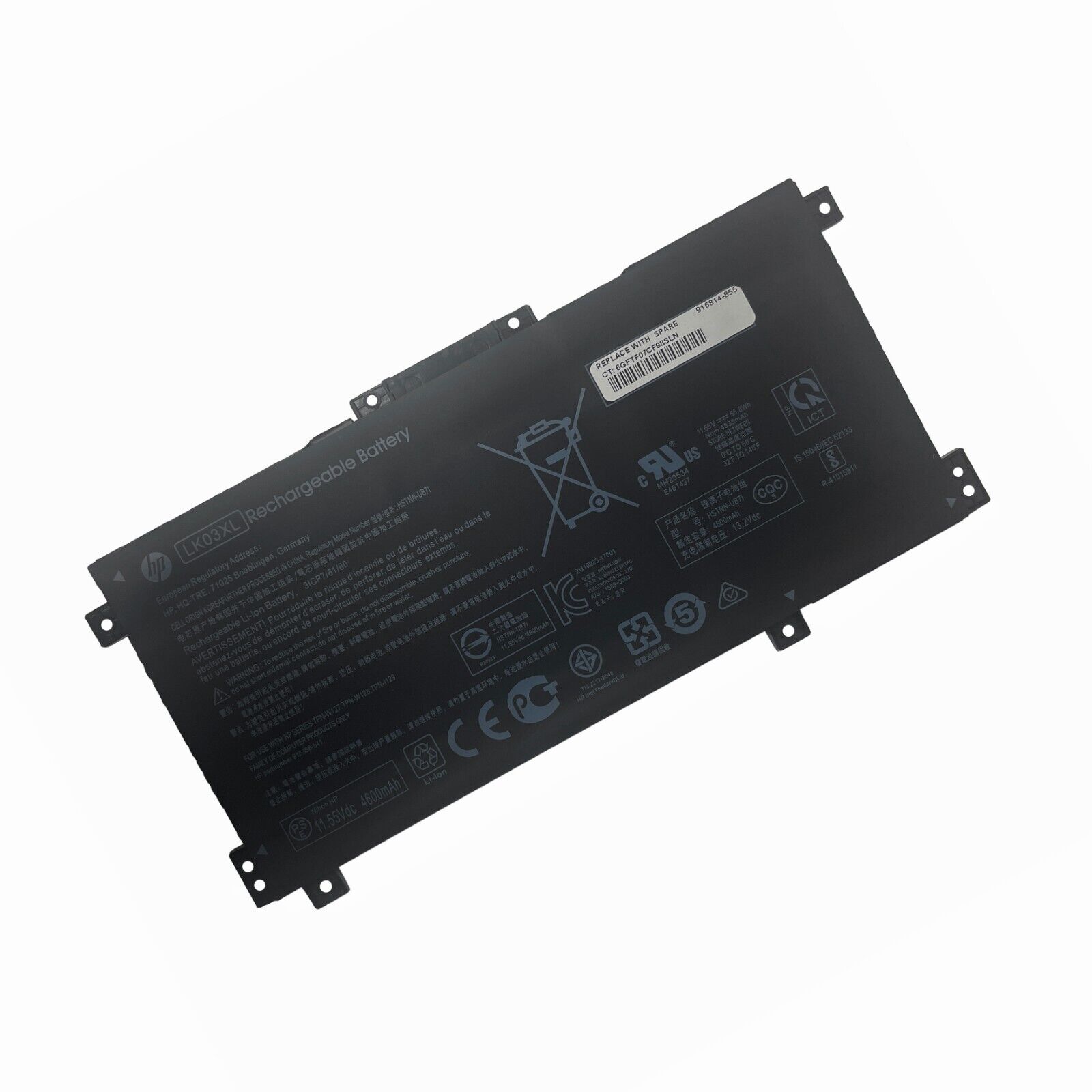 Genuine OEM LK03XL Battery For HP ENVY X360 15-BP 15M-BQ 17-AE 17-CE HSTNN-LB7U