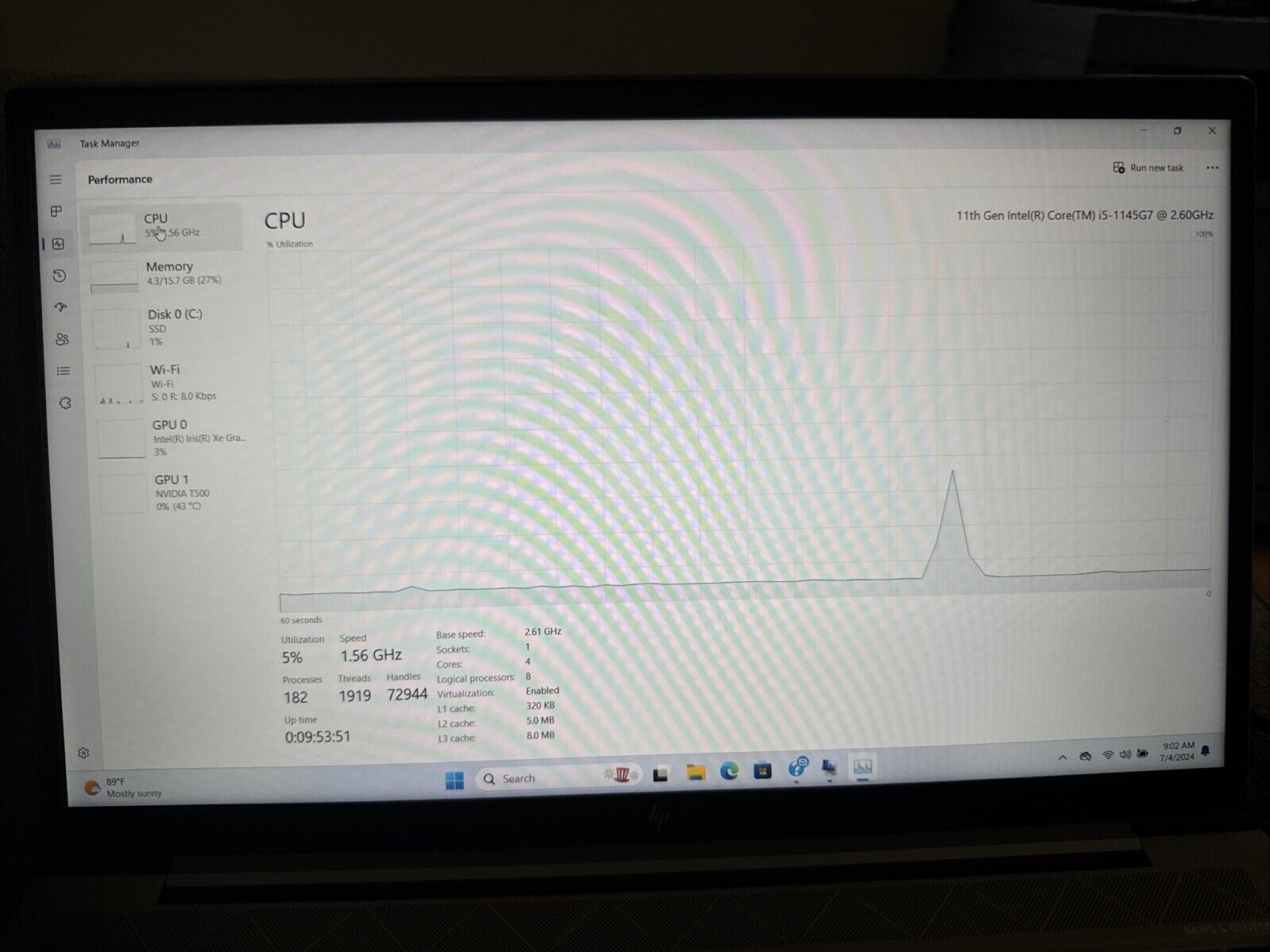 HP ZBook Firefly 15 G8 FHD Intel i5-1145G7 2.60GHz 16GB DDR4 RAM 256 SSD.