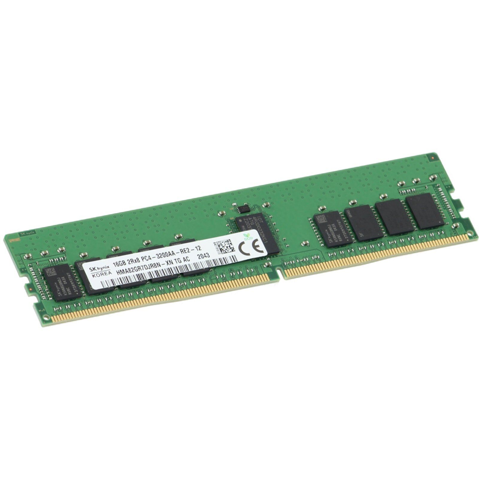 Hynix 16GB PC4-3200 2Rx8 DDR4 ECC REG RDIMM RAM Memory HMA82GR7DJR8N-XN