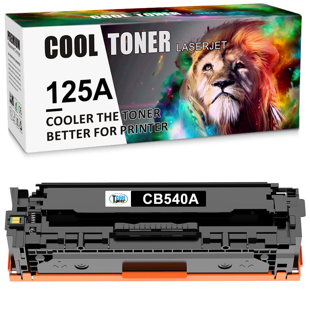 Toner Compatible with HP 125A CB540A Laserjet CP1215 CP1518ni CM1312 MFP lot