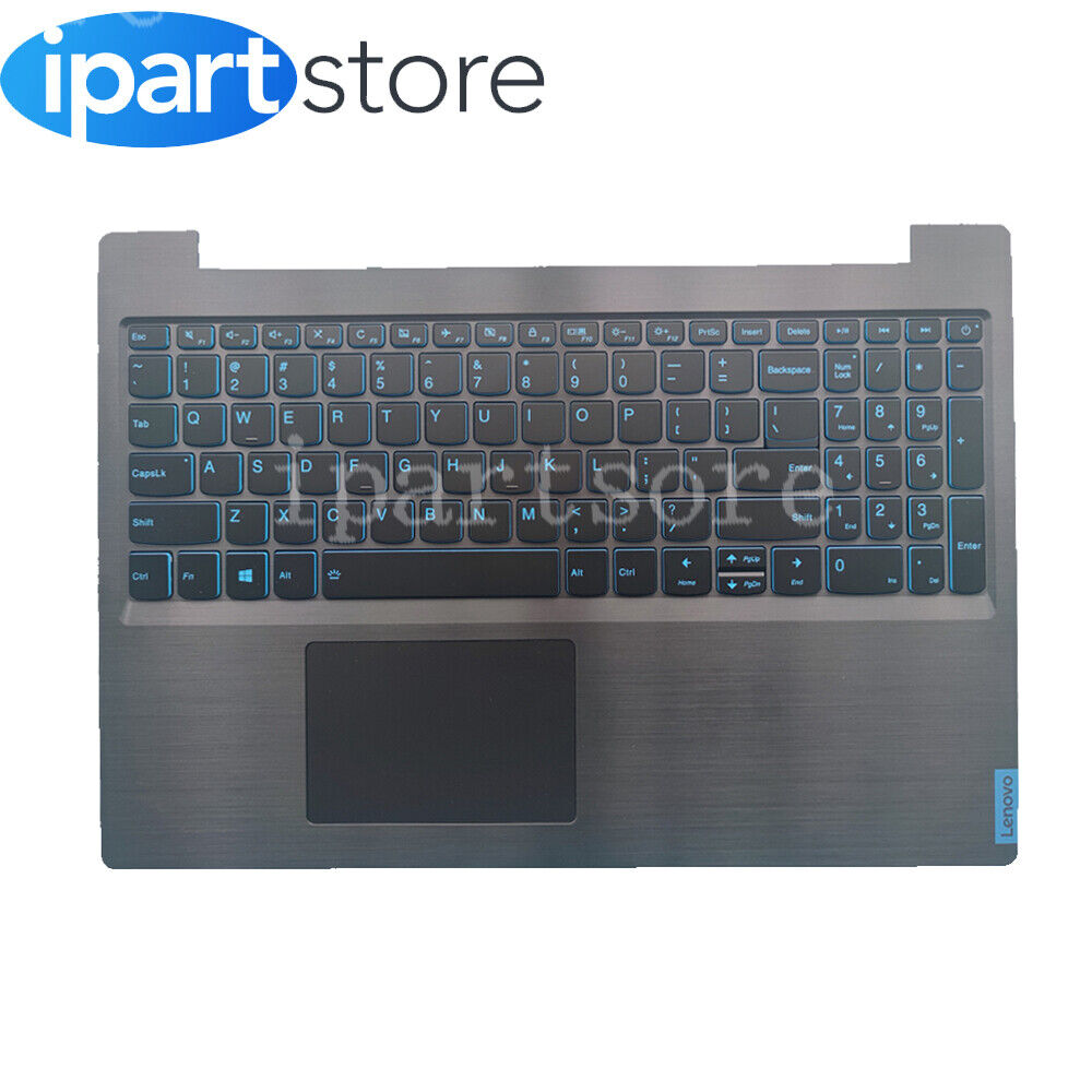 New Palmrest Backlit Keyboard W/Bezel For Lenovo Ideapad L340-15IRH 5CB0U42769