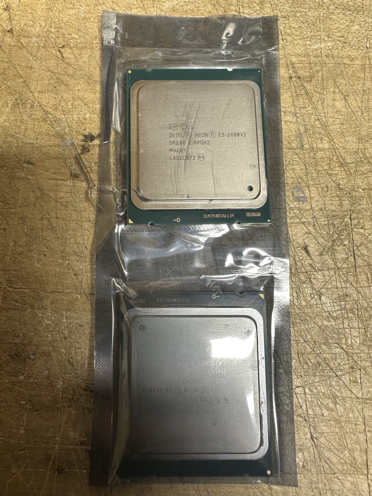 Lot of ONE MATCHED PAIR OF INTEL XEON e5-2680 V2 . 2.80GHz 