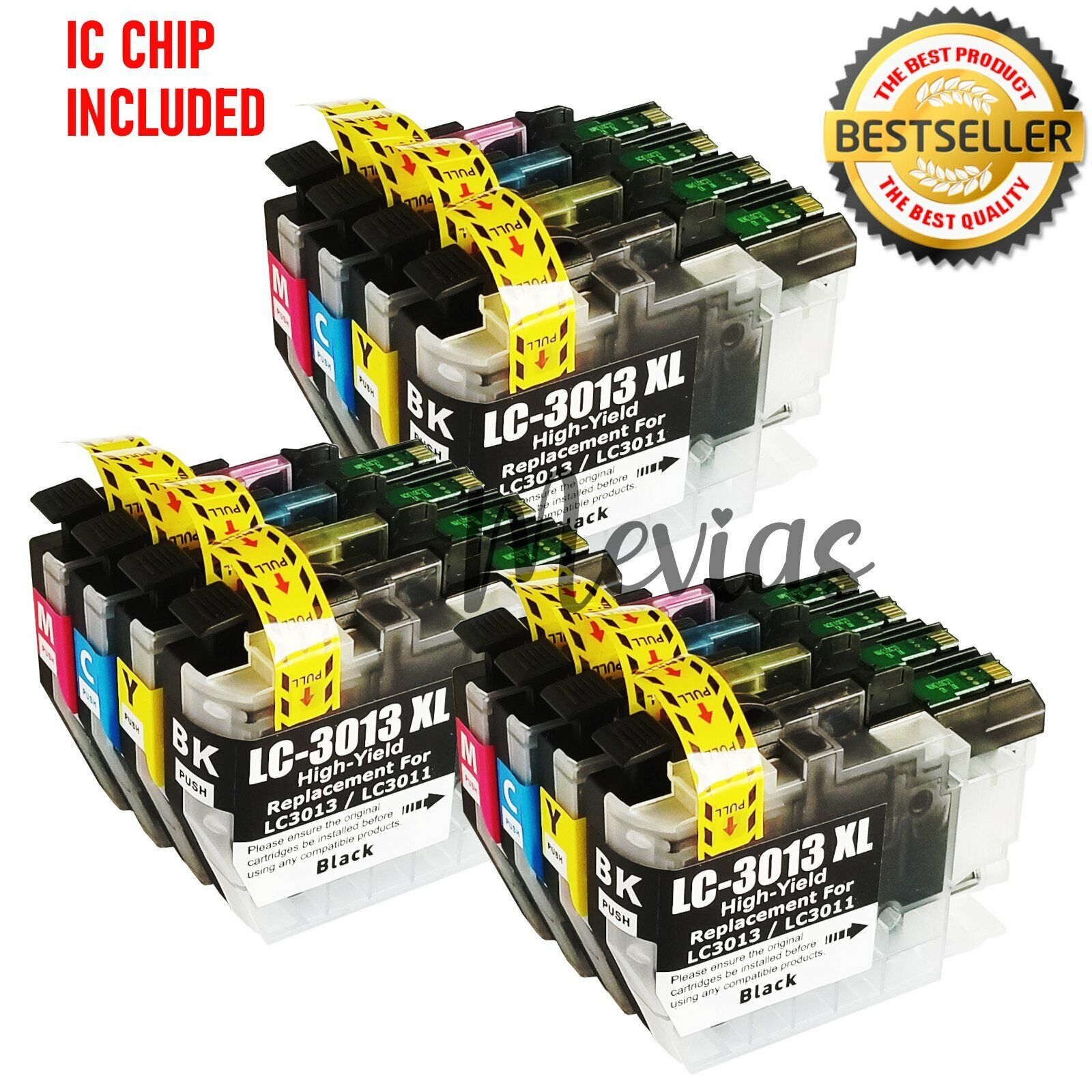 LC-3013 Ink Cartridge For Brother LC-3011 XL J491DW MFC-J497DW J690DW MFC-J895DW