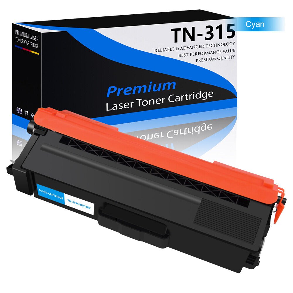 TN315 BK/C/M/Y Toner Cartridge Color Set for Brother MFC-9560cdw MFC-9970cdw