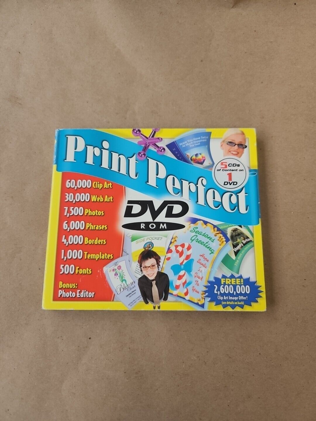COSMI Print Perfect DVD ( Windows ) VGC Clean Disc & Case