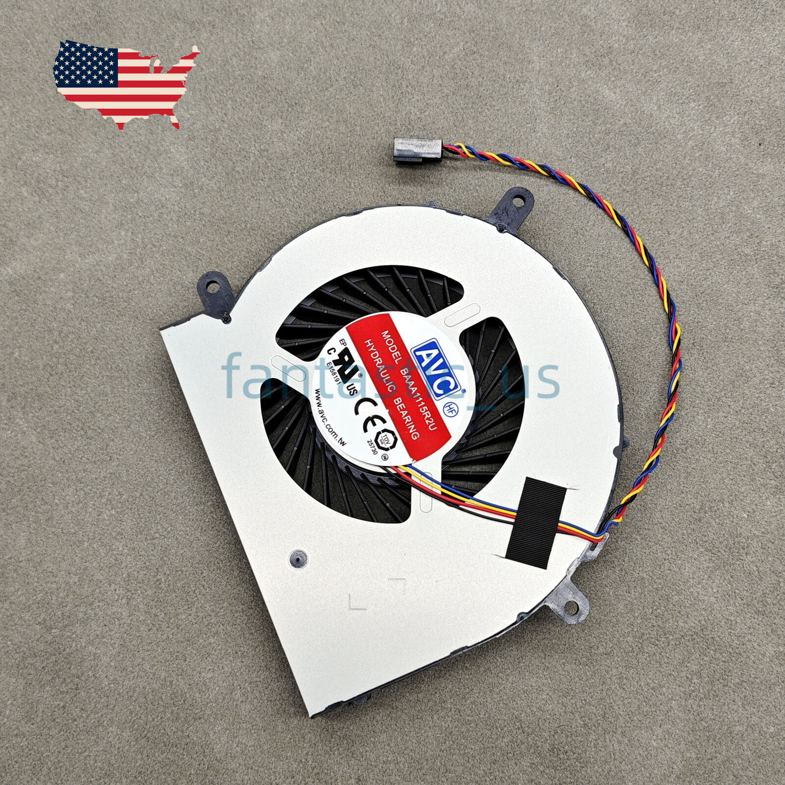 For DELL Inspiron 24-5459 V5450 5460 5459 AIO CPU Cooling Radiator Fan DYKW1 US
