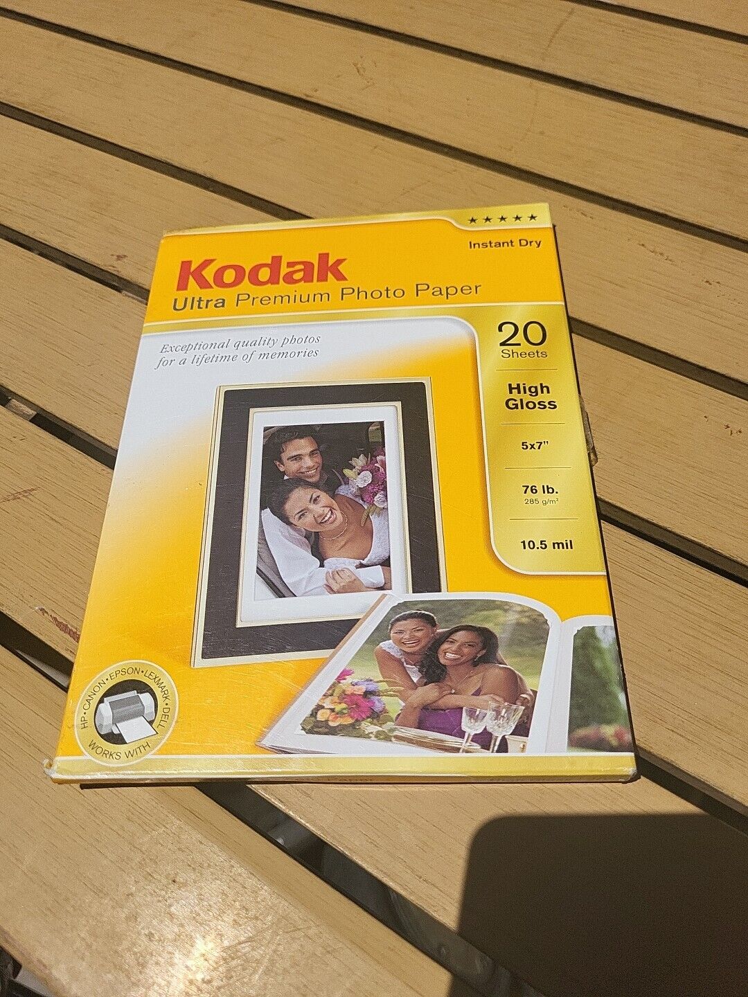 Kodak Ultra Premium Photo Paper High-Gloss 5X7 20 Sheets/Pack