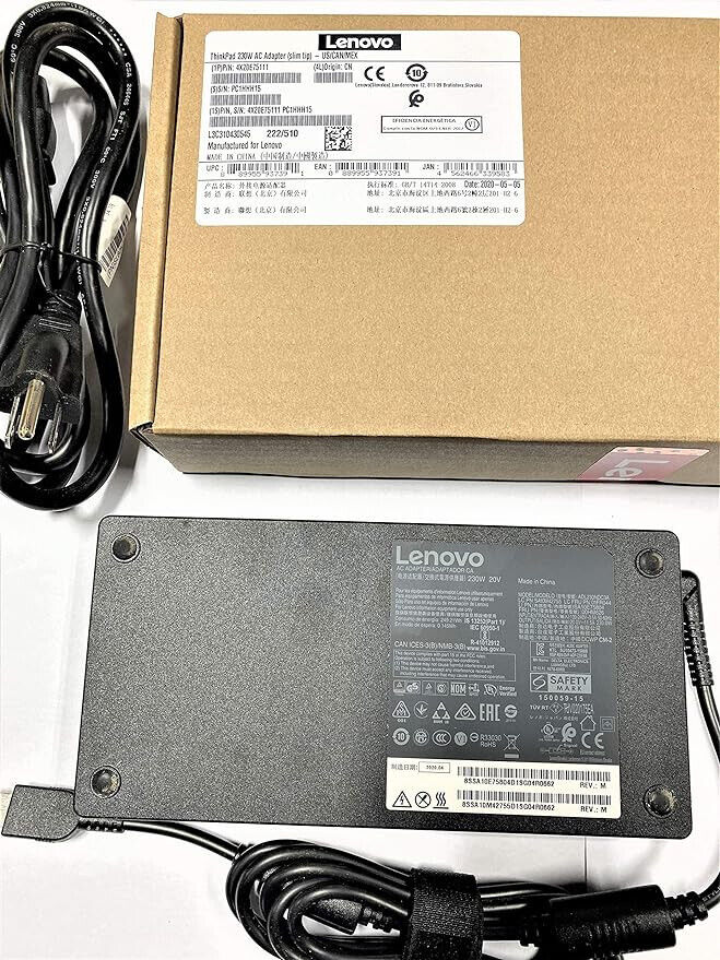 Genuine 230W Charger For Lenovo ThinkPad P70 Legion Y920 ThinkStation PA-1131-72