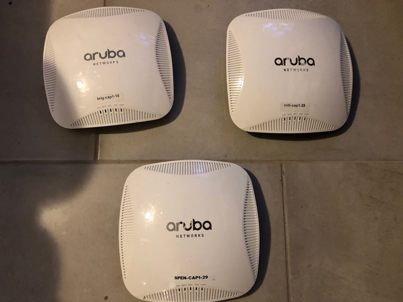 Lot of 3 Aruba Networks AP-225-US Wireless Access Point APIN0225