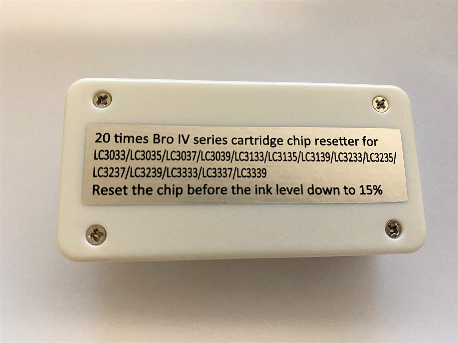 Chip Resetter for Brother LC Series - Extends Cartridge Life and Saves Money
