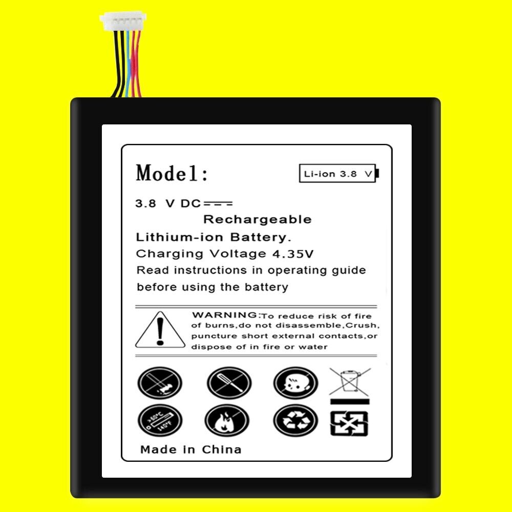 High Capacity 5300mAh Grade A+ Rechargeable Battery for AT&T LG G Pad F 8.0 V495